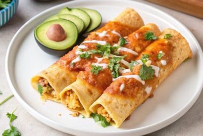 Thumbnail for chicken cheese enchiladas