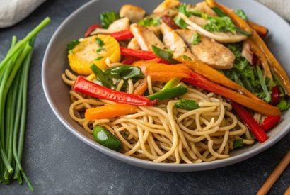 Thumbnail for chicken chow mein with the best chow mein sauce
