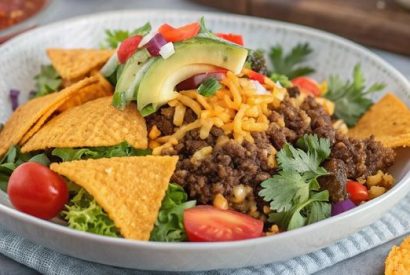 Thumbnail for delicious dorito taco salad