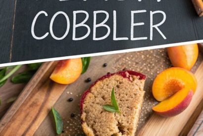 Thumbnail for fresh southern peach cobbler