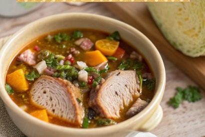 Thumbnail for pork and cabbage soup recipes