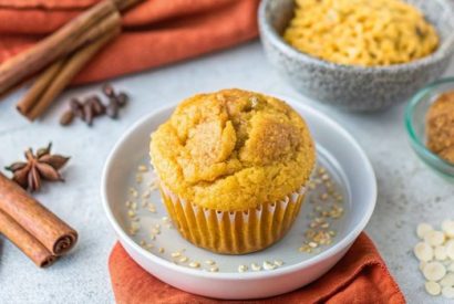 Thumbnail for two ingredient pumpkin muffins