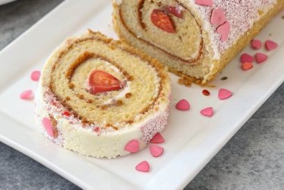 Thumbnail for valentine cake roll recipes